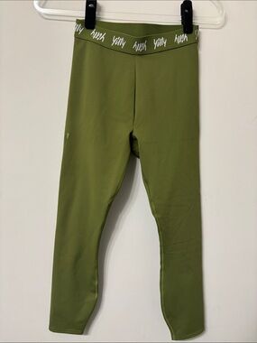 YITTY Olive Green High Waisted Leggings